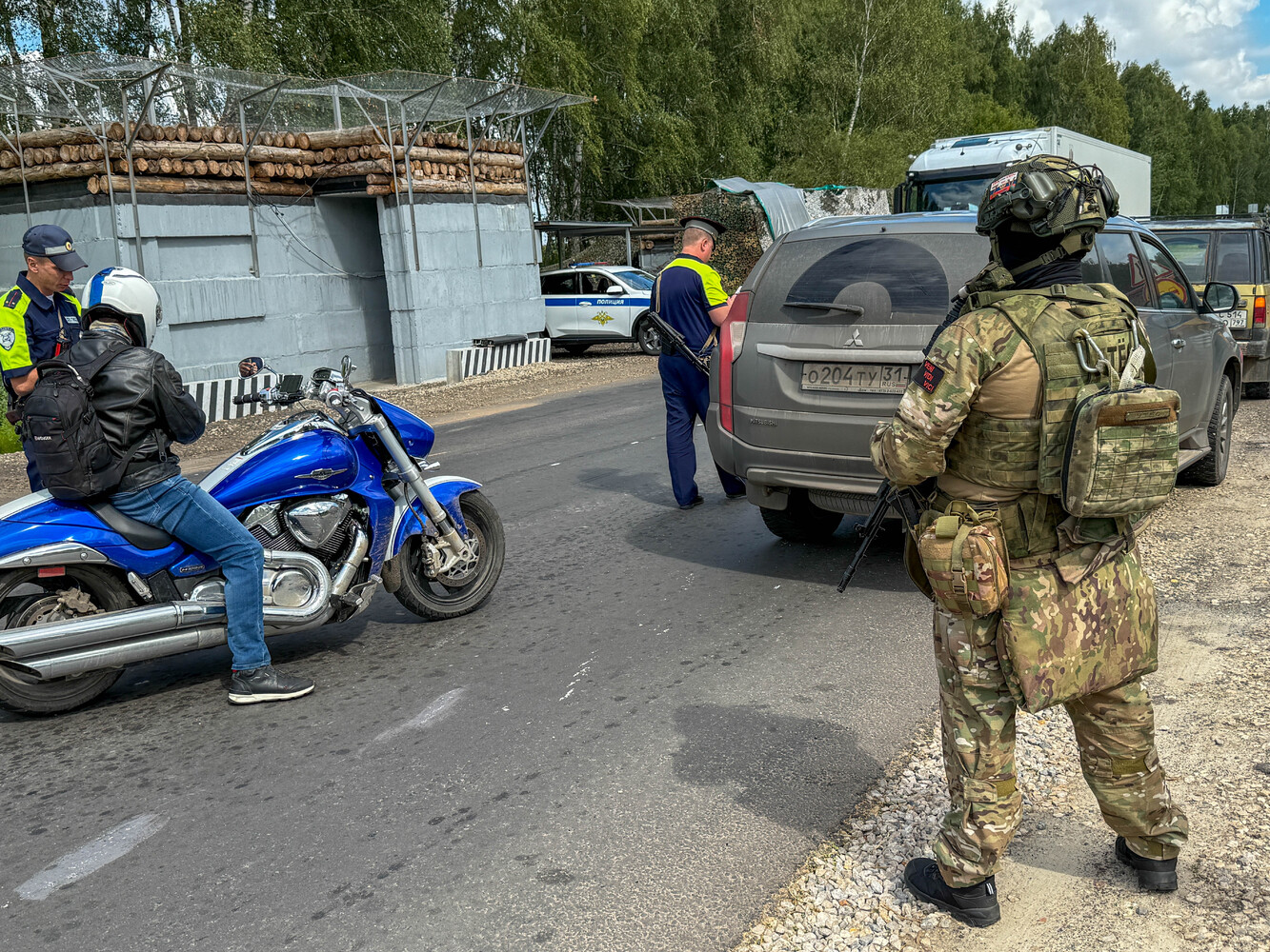 Взводные опорные пункты: строительство и укрепление