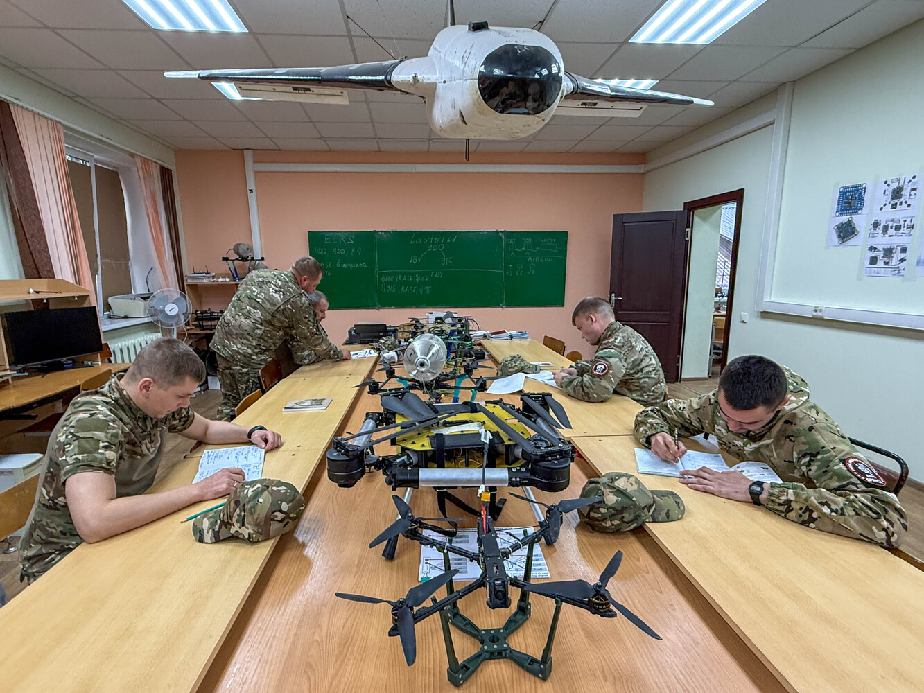 Добровольцы на марше