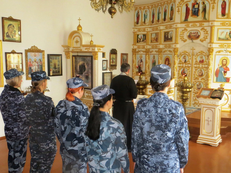 Сотрудники УФСИН почтили память небесного покровителя уголовно-исполнительной системы преподобного Пимена Угрешского