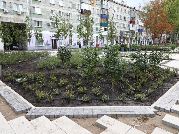 В Самаре завершается благоустройство сквера «Восточный»