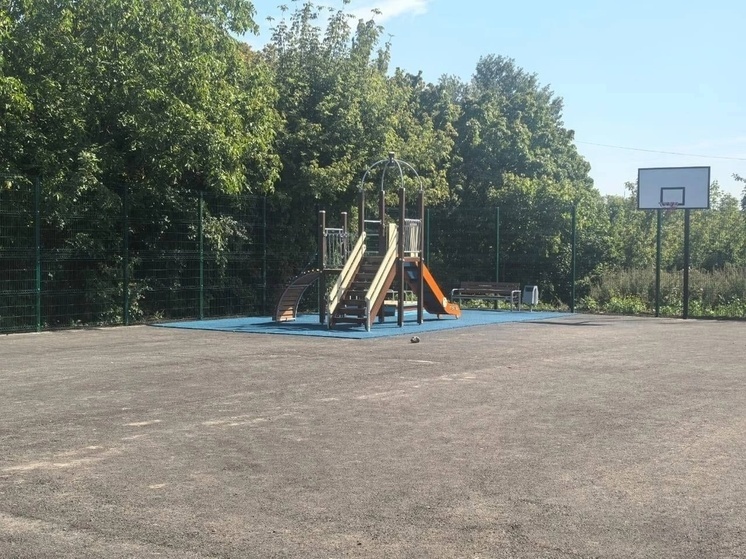 В Курске установили детские площадки по проекту «Народный бюджет»