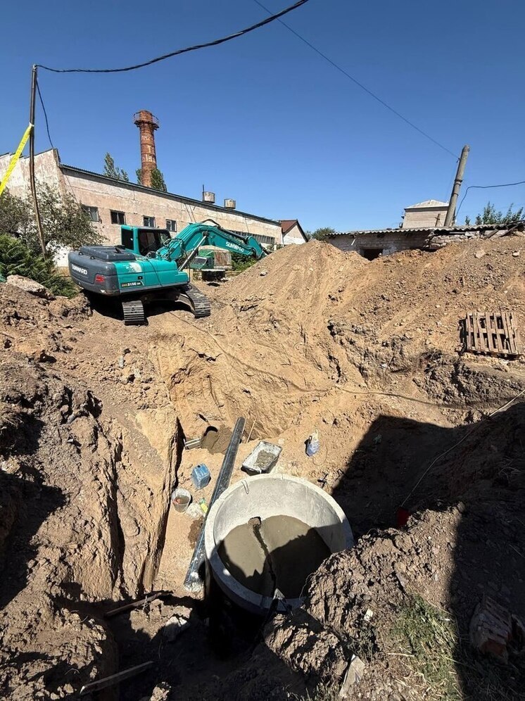 В Акимовском округе стартовали работы по реконструкции канализационной насосной станции