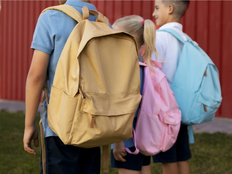 Подмосковье подарило школьные рюкзаки первоклассникам ДНР