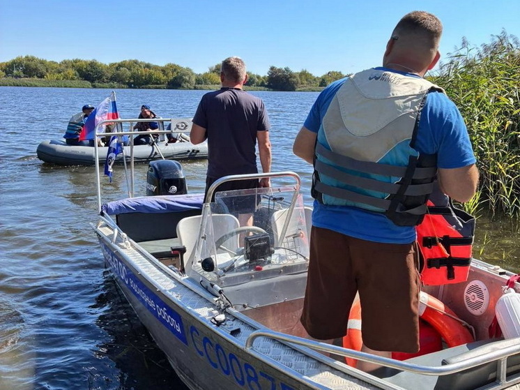 В Курске прошли учения спасателей на воде