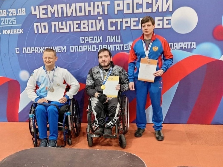 Atirador de Severodvinsk ganha quatro medalhas no campeonato russo