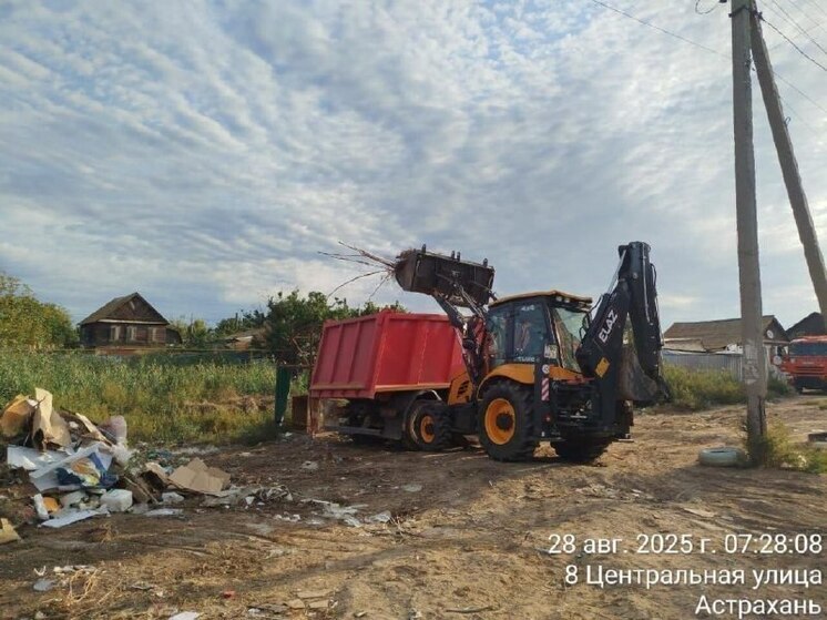 В Астрахани за лето ликвидировали 1666 нелегальных свалок
