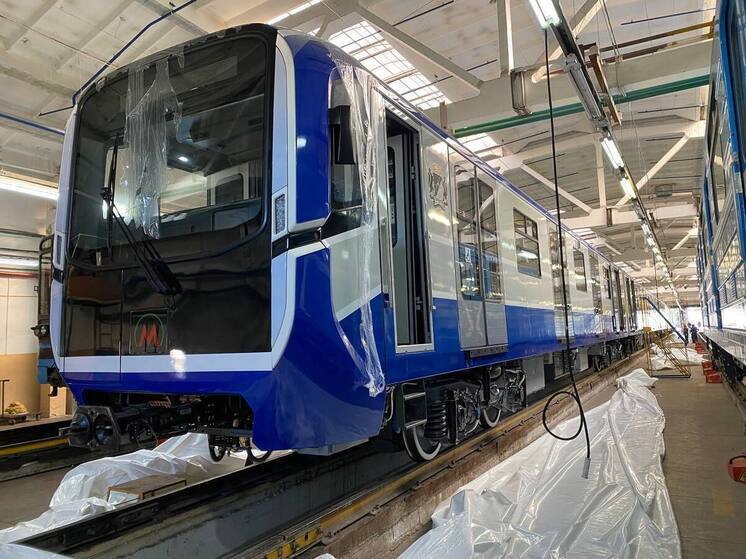 Новые вагоны поступили в новосибирский метрополитен