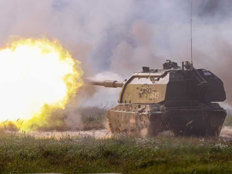 Расчеты САУ «Пион» за одну серию ударов уничтожили артиллерию и блиндажи ВСУ