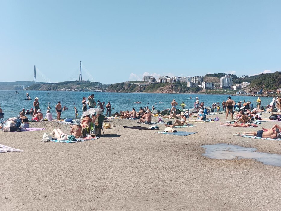 Пейзаж пляжа Патрокл