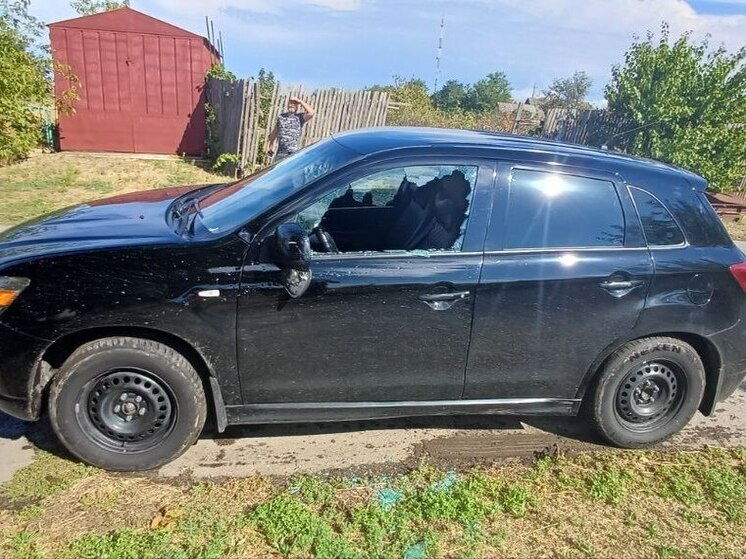В Васильевке БПЛА ВСУ атаковал автомобиль