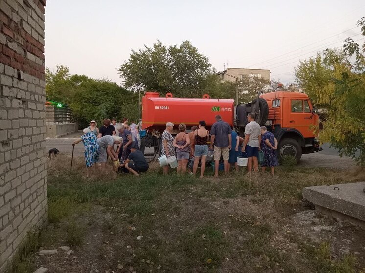 Бердянск снова остался без воды