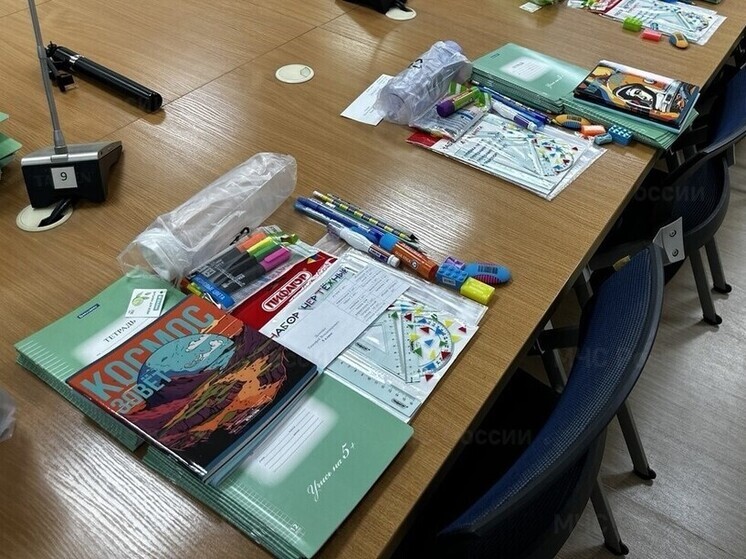 Калужские спасатели отправили подарки детям своих коллег из Первомайска