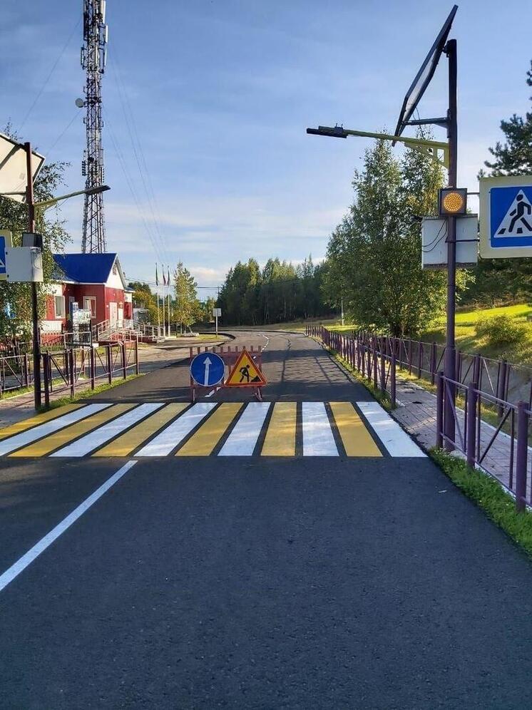 В Югре завершается ремонт дорог в Зайцевой Речке