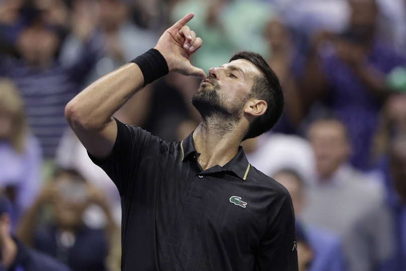 Папа Новак Джокович вышел в полуфинал US Open и мило станцевал для дочери