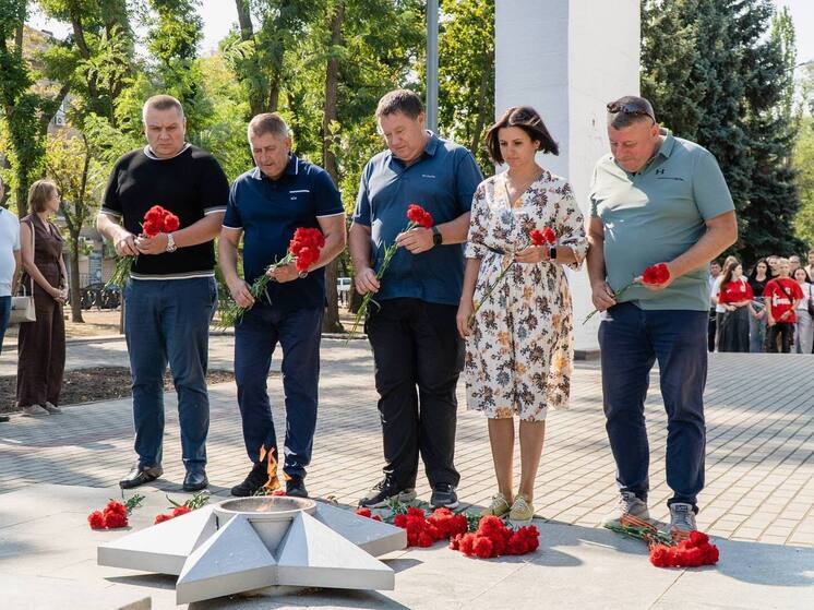 Запорожцы из Мелитополя почтили память героев Второй мировой войны