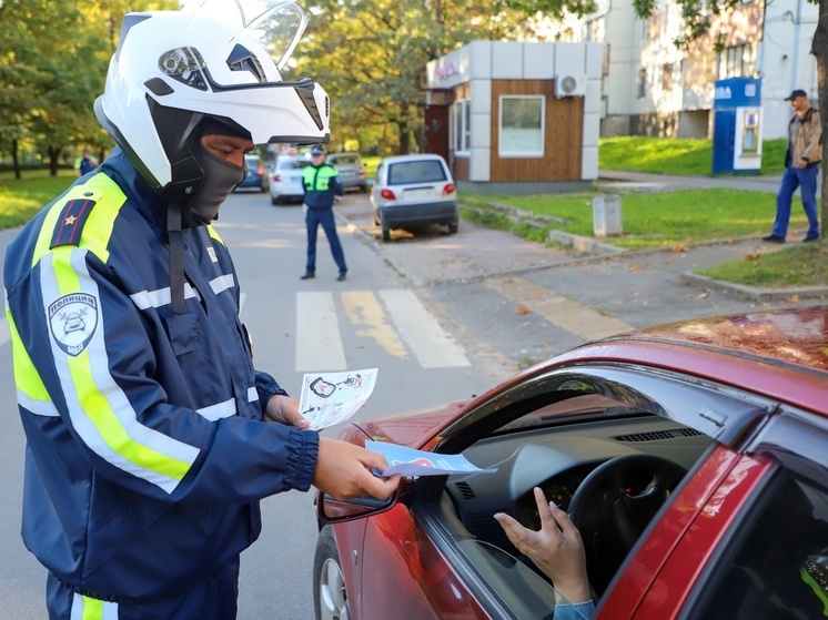 В Пскове ГИБДД проверила соблюдение правил перевозки детей
