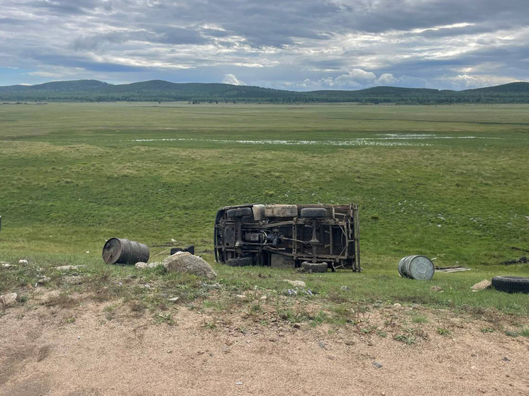 В Бурятии опрокинулся УАЗ-3303, пассажир погиб