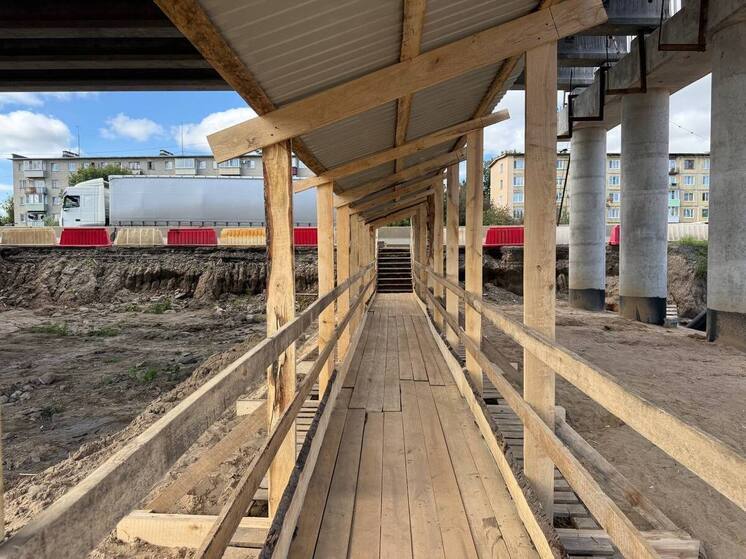 В Балабанове прокладывают дорожки в обход Киевской трассы