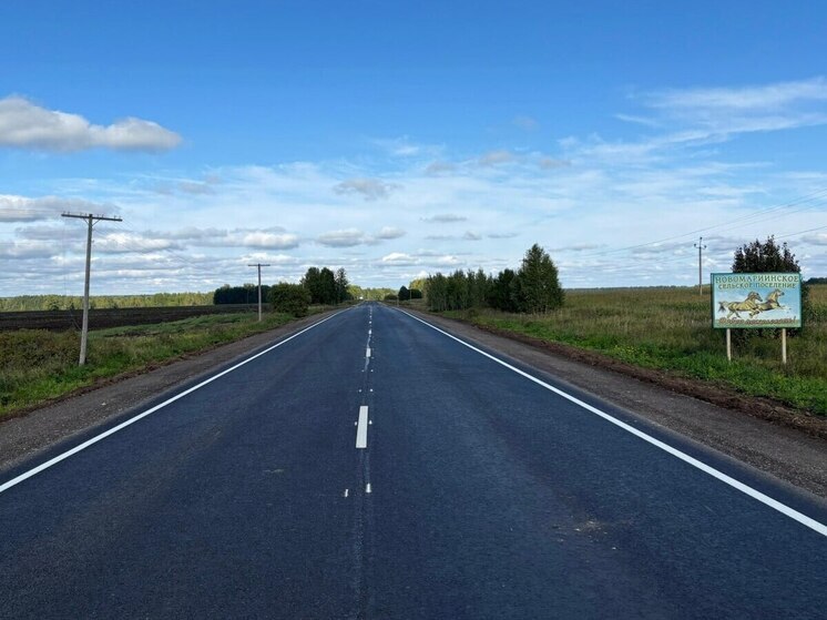 Шесть километров дороги Первомайское – Орехово отремонтировано в Томской области