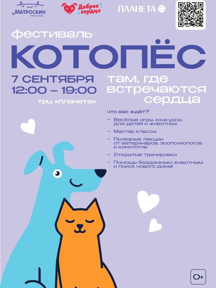 Пермяков приглашают на большой благотворительный фестиваль «Котопес»