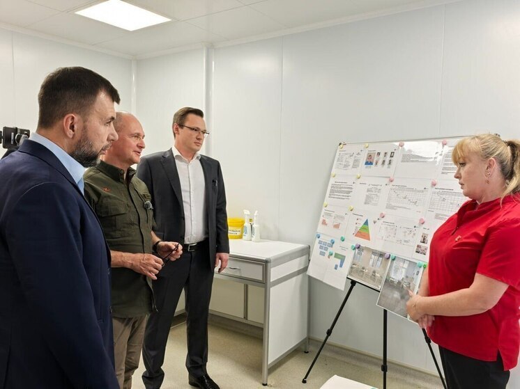 Пушилин и Кириенко обсудили перспективы внедрения комплексной медицинской информационной системы в ДНР