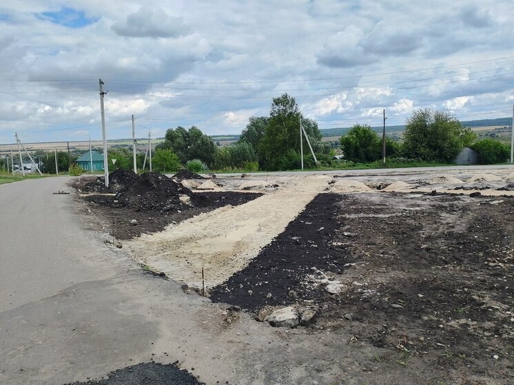 В Кузнецком районе благоустраивают новый сквер