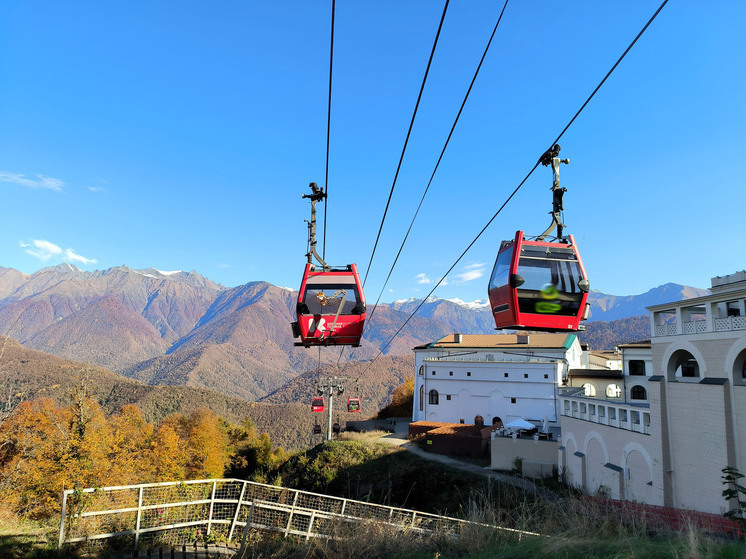 Красная Поляна в десятки раз опережает горные регионы России по спросу на аренду