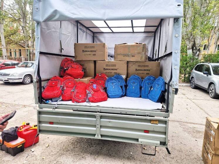 400 ранцев отправила Кабардино-Балкария для школьников Херсонской области