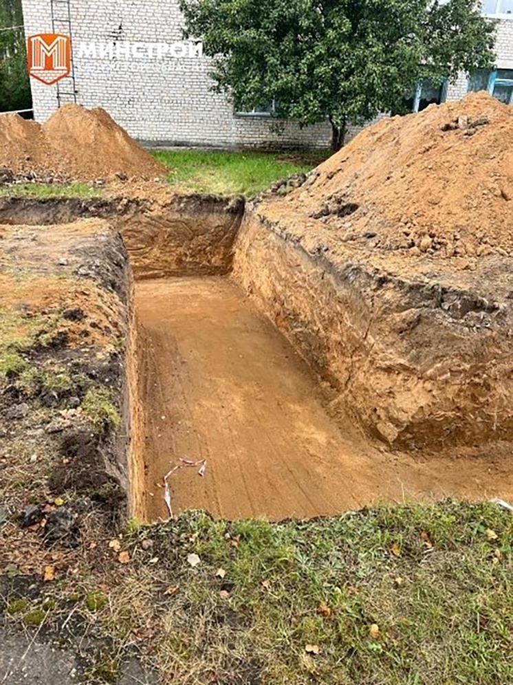 В куйбышевских Кузьминичах строят газовую котельную для школы и ДК