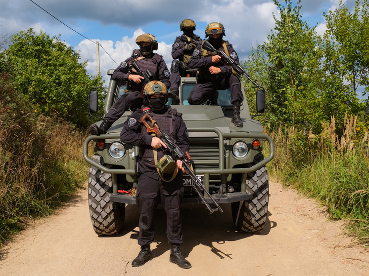 Смоленский ОМОН «Кривич» Росгвардии отметил день образования отряда