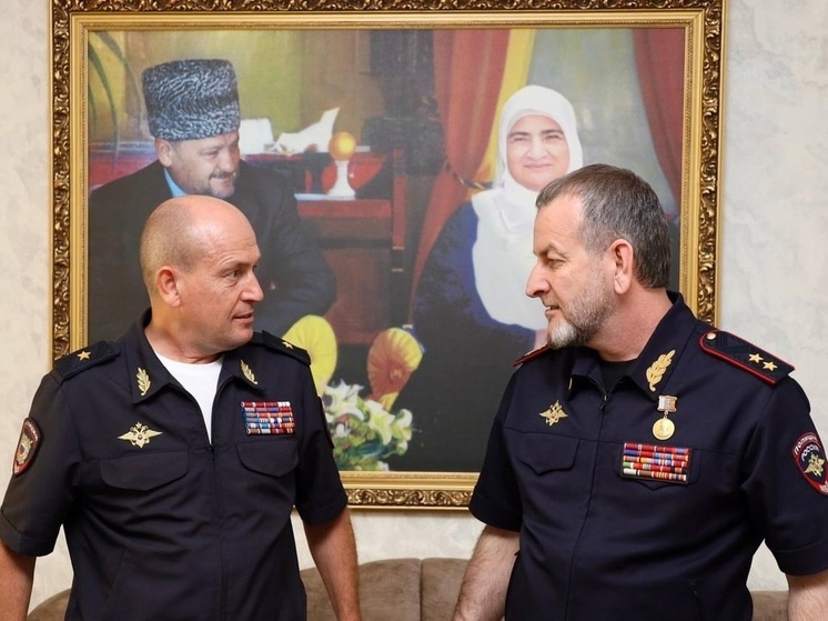 Министр внутренних дел Тувы  встретился с главой МВД по Чеченской Республике