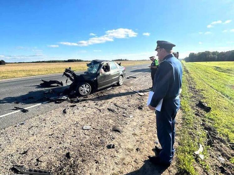 На месте смертельной аварии в Сухиничском районе работает прокуратура