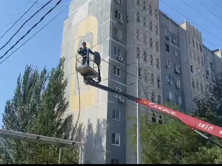 В Астрахани установят 73 светильника на соответствующие опоры освещения