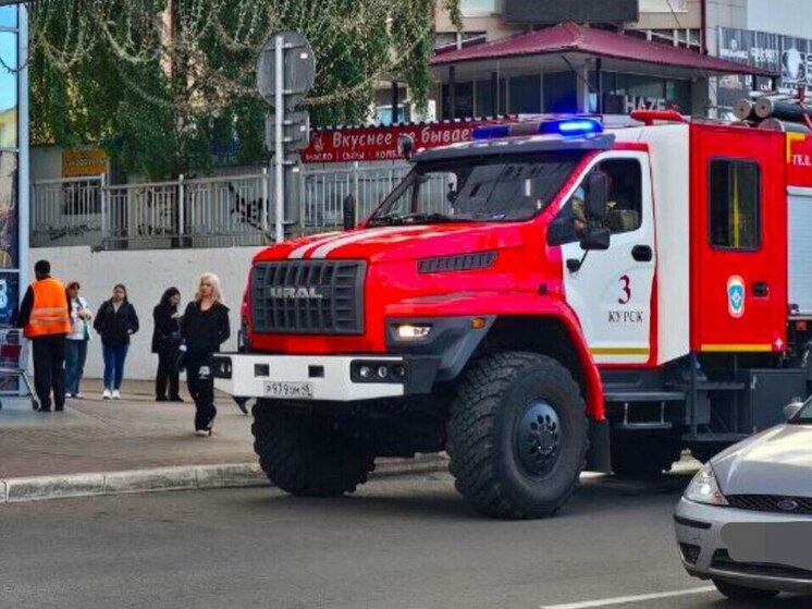 В Курске произошло возгорание в ТЦ «Европа» на Студенческой