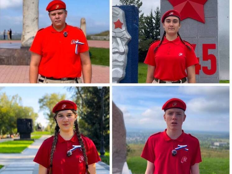 Четыре хакасских юнармейца прошли отбор на Всероссийский медиафорум «Юнкор»