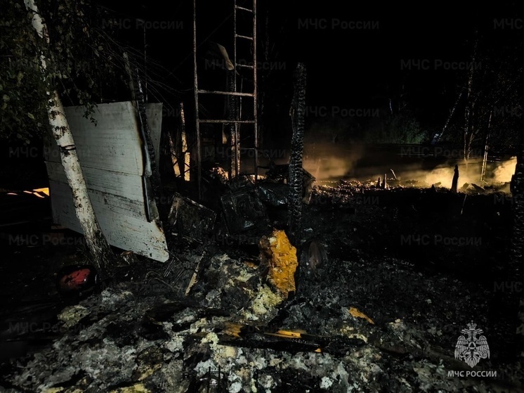 Белоярская прокуратура начала проверку по факту гибели троих детей при пожаре