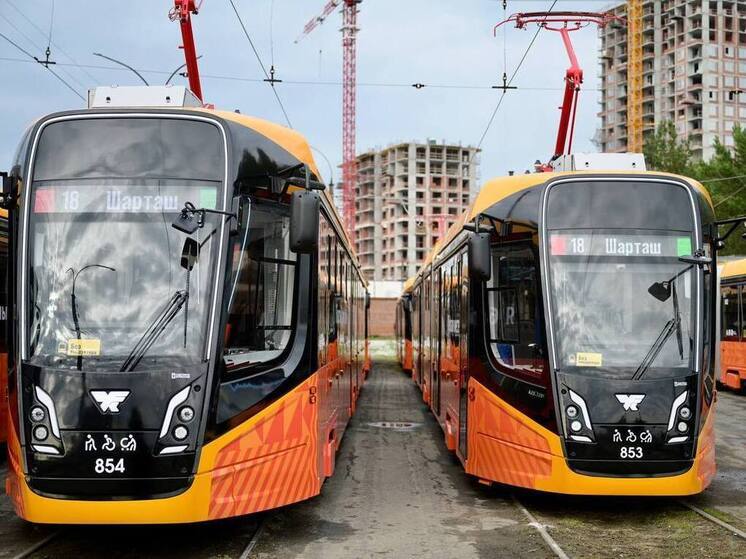 7 новых трехсекционных трамваев выйдут на линию в Екатеринбурге