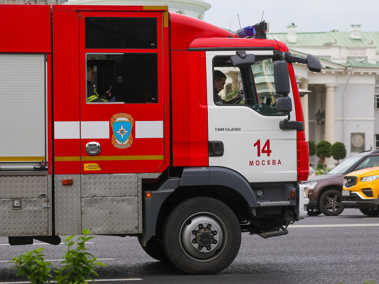 При пожаре на северо-востоке Москвы один человек погиб, один пострадал