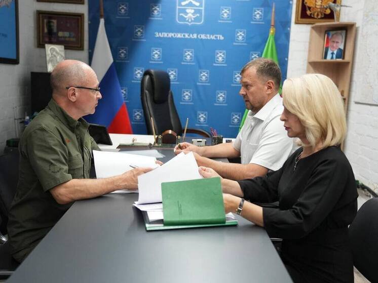 Кириенко и Балицкий обсудили вопросы социально-экономического развития Запорожской области