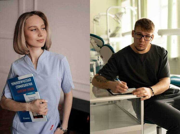 В Плесецкой больнице начали работу два молодых стоматолога