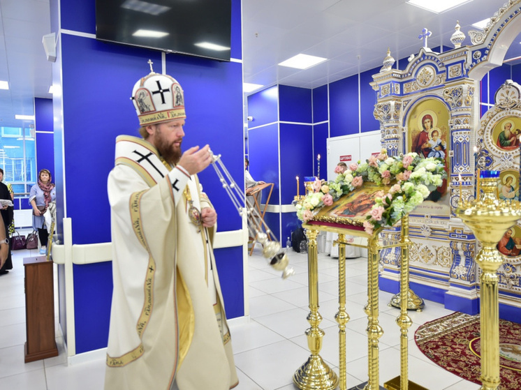 Митрополит освятил церковь в Вологодской областной больнице