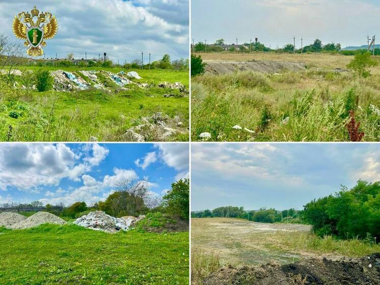 Свалку возле станицы Ессентукской ликвидировали по требованию прокурора