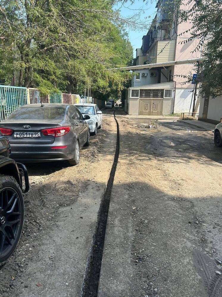 В Махачкале ликвидировали аварию на водоводе по улице А. Исмаилова