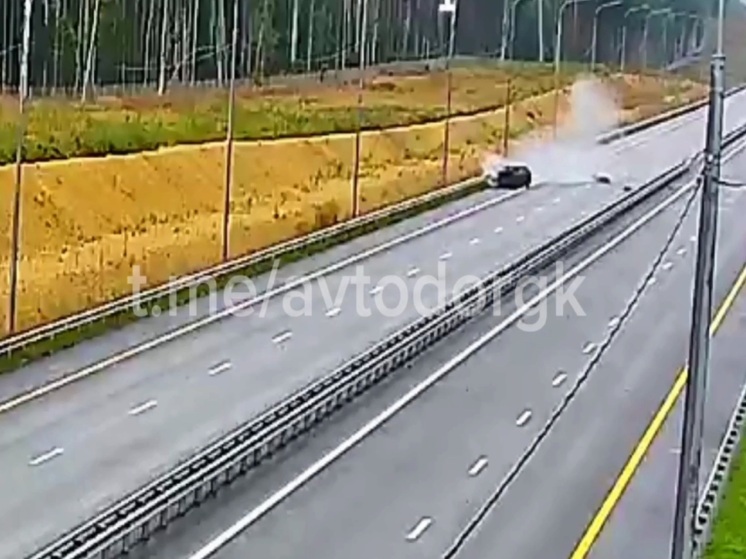 ДТП с уснувшим водителем на нижегородской трассе попало на видео