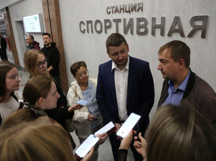 В Новосибирске открыли новую станцию метро «Спортивная»