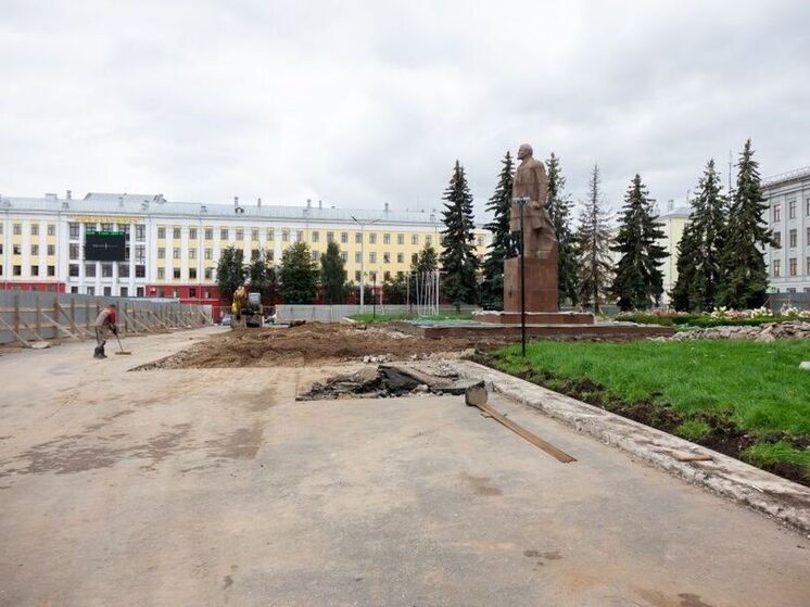Обновление Театральной площади в Кирове: ускорение темпов и контроль качества