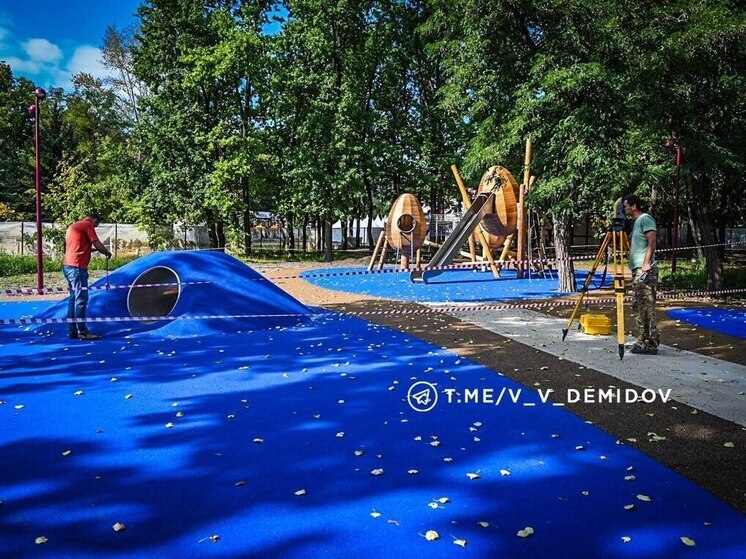 В Белгороде завершается благоустройство территории на месте «Тропикано»
