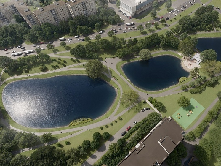 Стартовала реабилитация каскада Ясеневских прудов на юго-западе Москвы