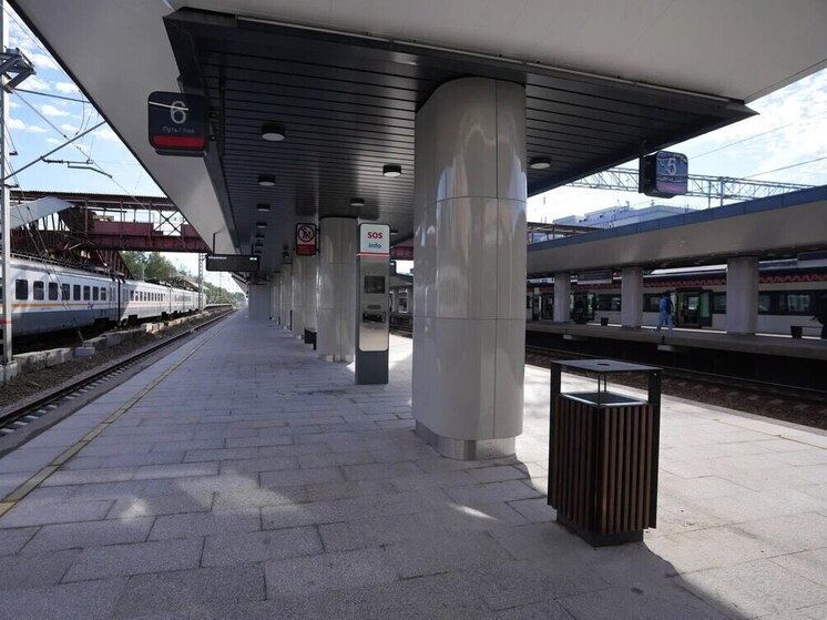 На станции Железнодорожная в Балашихе открыли новую платформу и отапливаемый конкорс