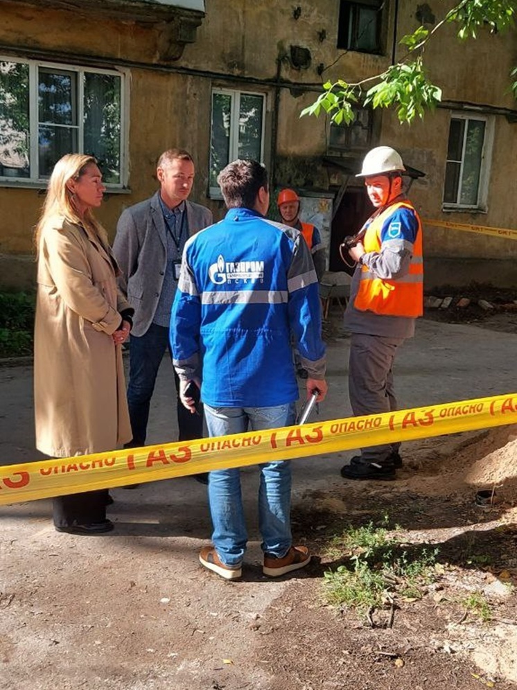 В Пскове прошли совместные противоаварийные учения коммунальных служб